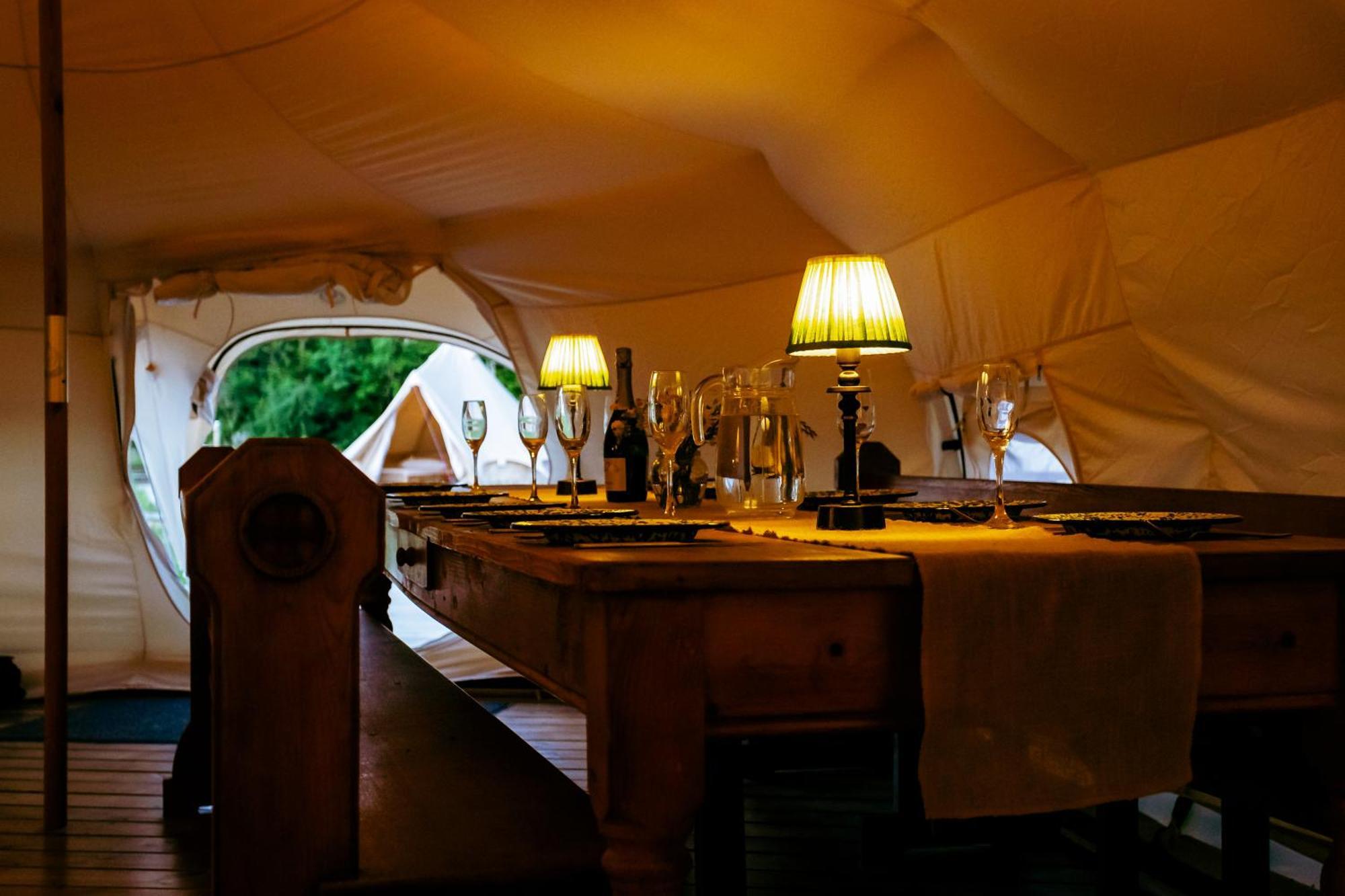 Villa Luxury Glamping Retreat In Battle Exterior foto