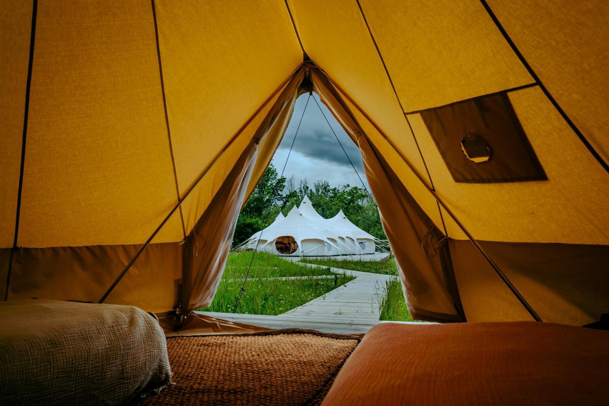 Villa Luxury Glamping Retreat In Battle Exterior foto