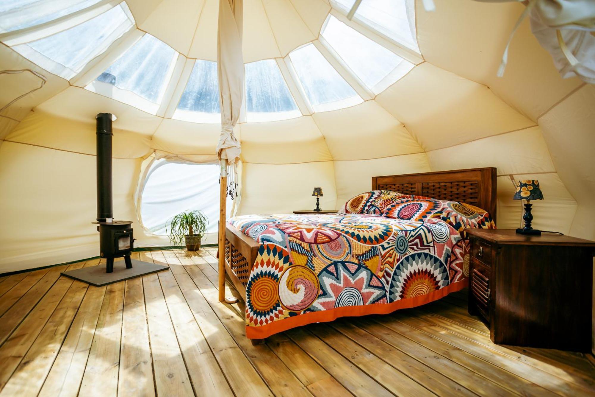 Villa Luxury Glamping Retreat In Battle Exterior foto