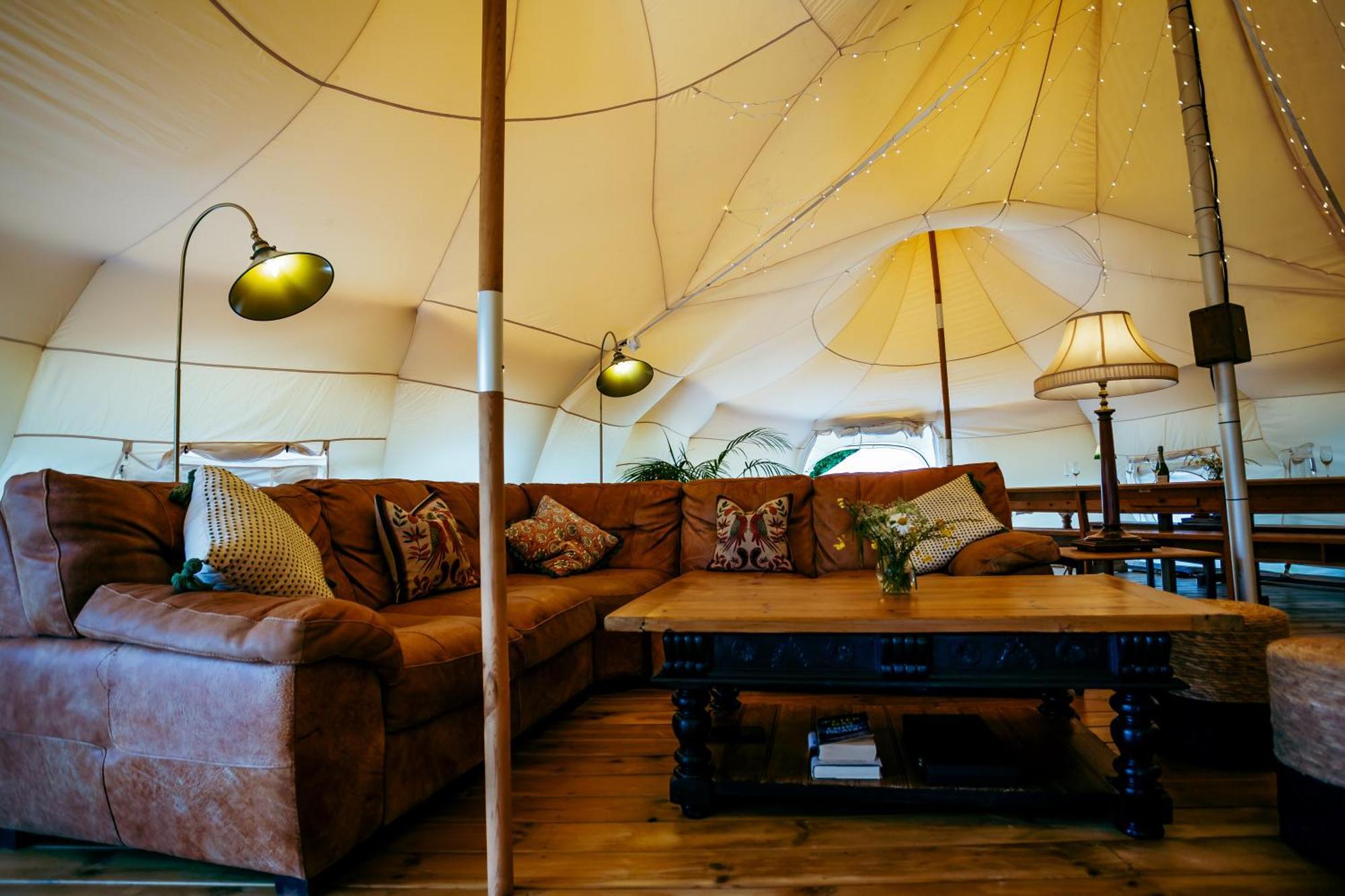 Villa Luxury Glamping Retreat In Battle Exterior foto