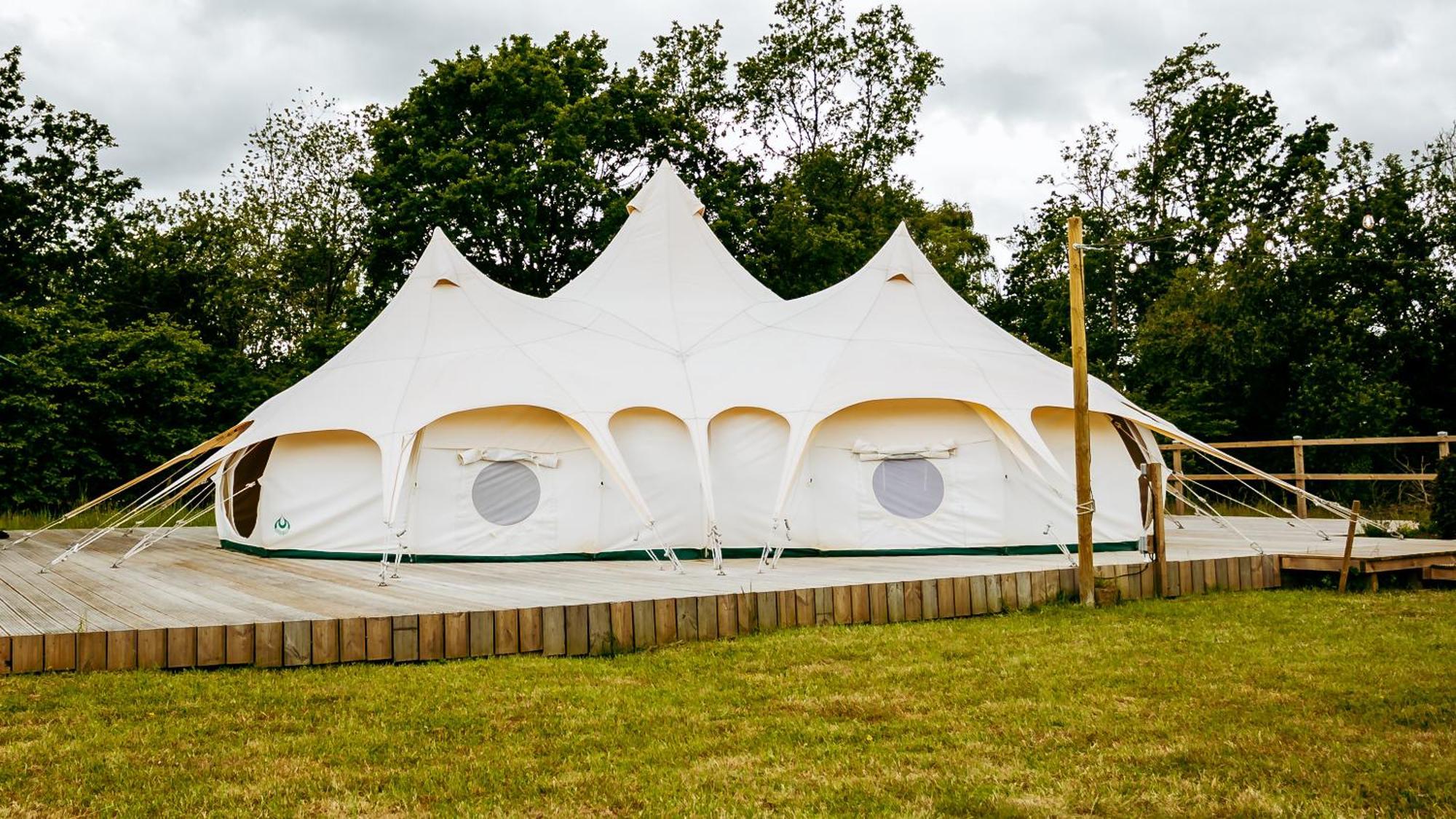 Villa Luxury Glamping Retreat In Battle Exterior foto