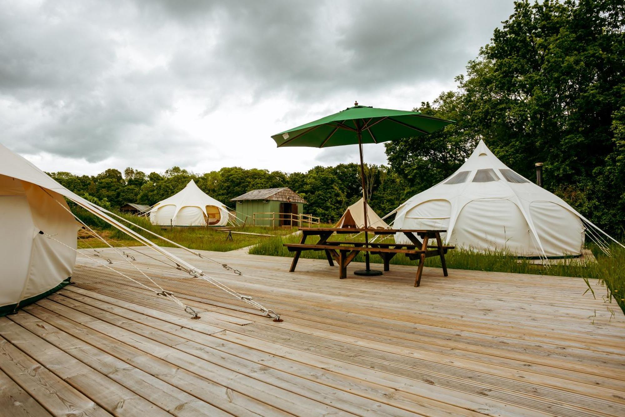 Villa Luxury Glamping Retreat In Battle Exterior foto
