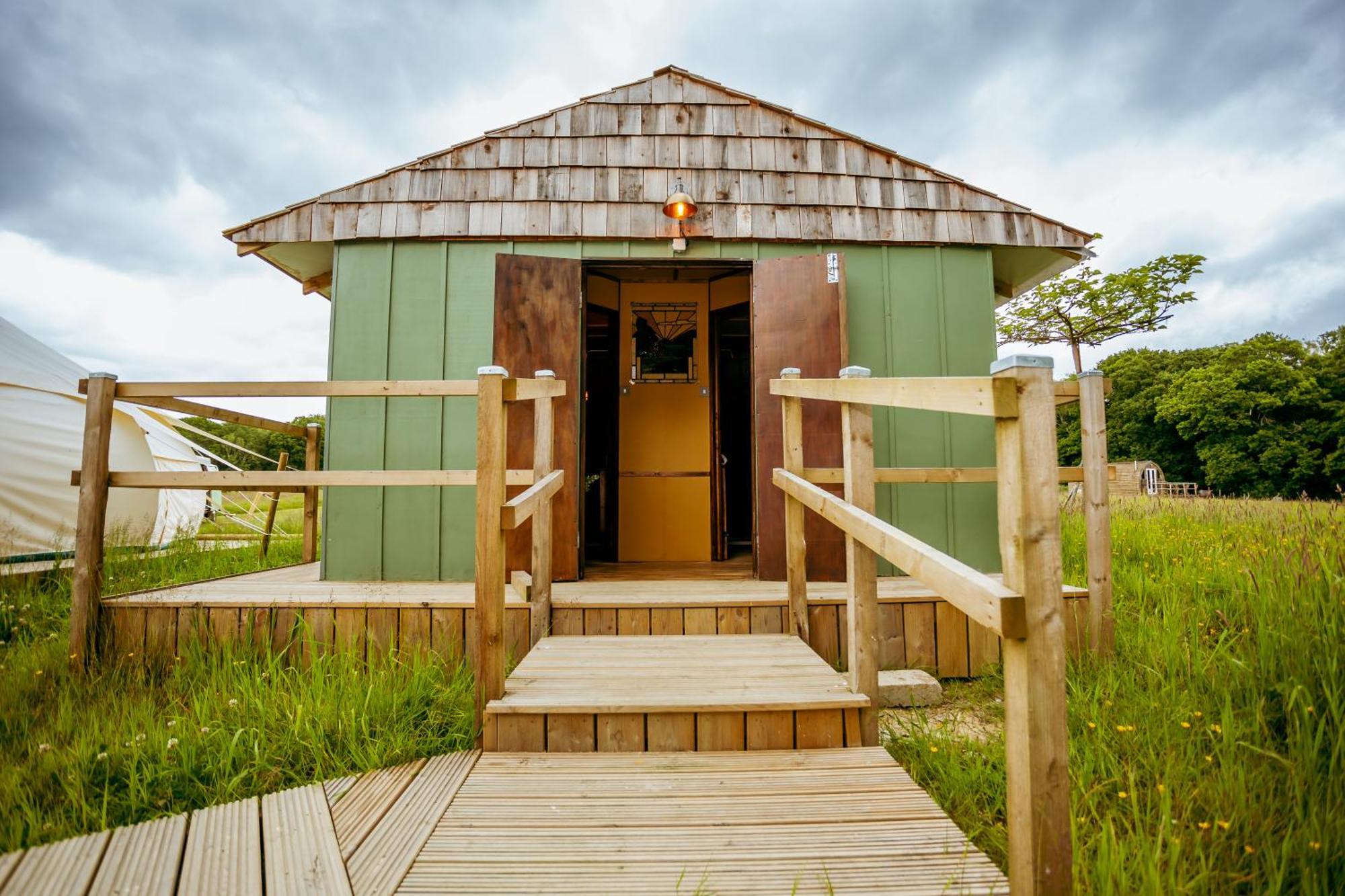 Villa Luxury Glamping Retreat In Battle Exterior foto