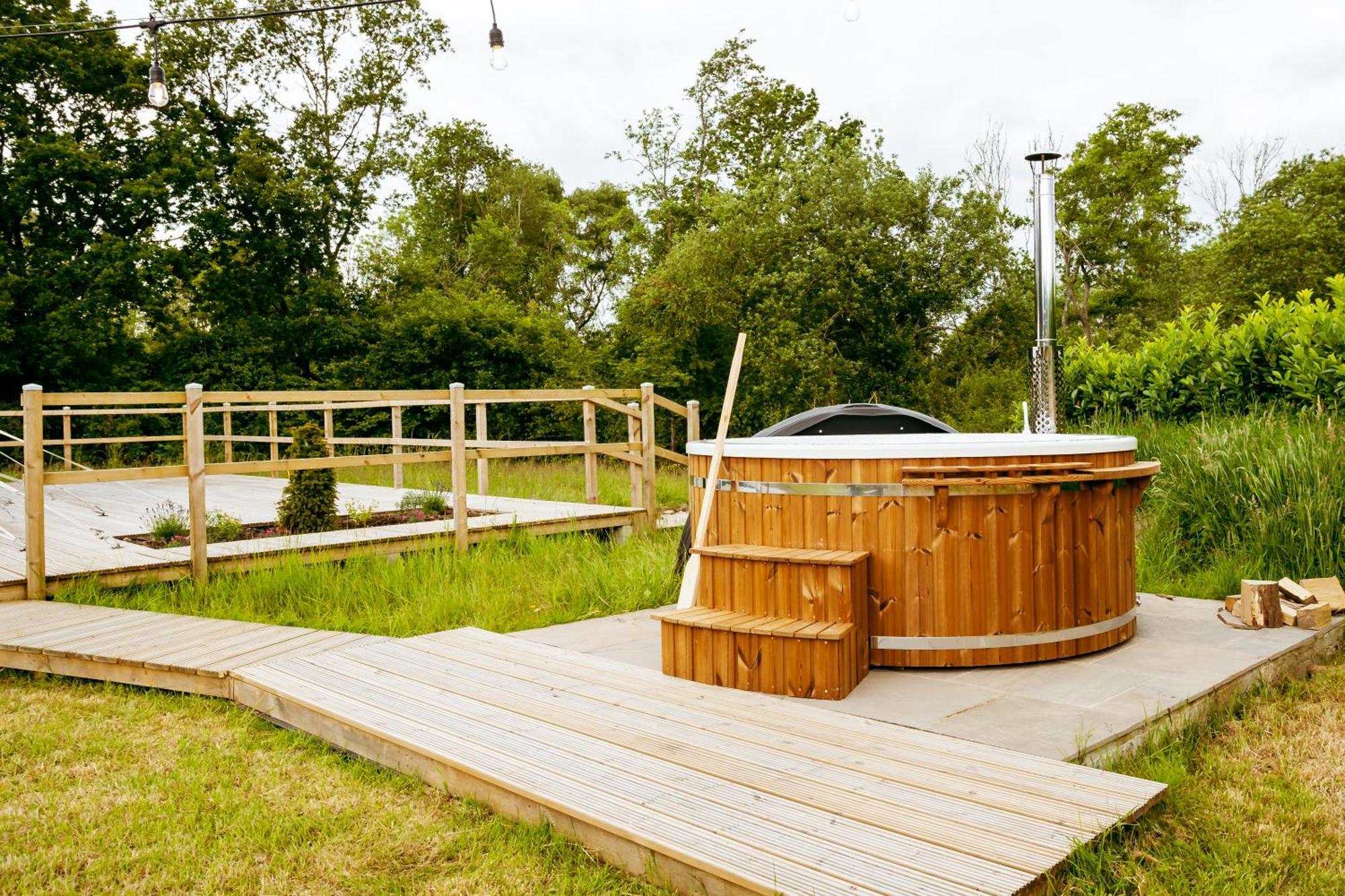 Villa Luxury Glamping Retreat In Battle Exterior foto